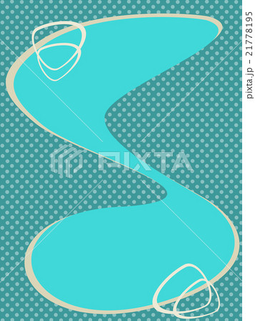 Turquoise abstract retro background with spots and Turquoise abstract retro background with spots and 21778195