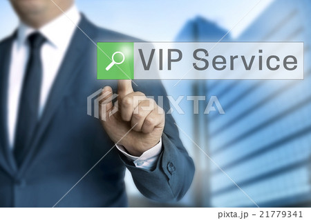 vip service browser is operated by businessman background vip service browser is operated by businessman background 21779341