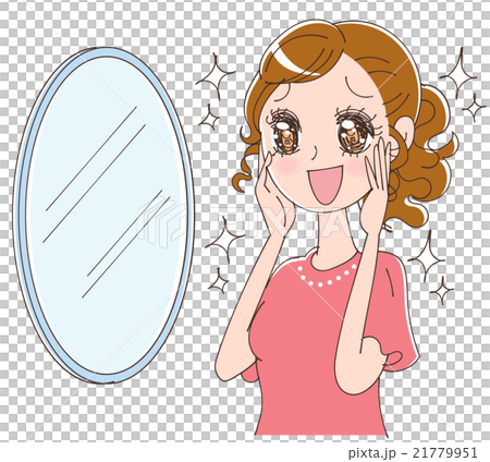 Illustration of a beautiful skin of the skin 21779951