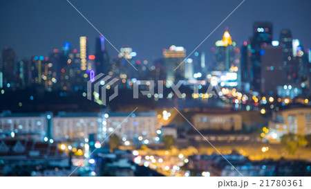 Abstract blurred light, city office downtown night Abstract blurred light, city office downtown night 21780361