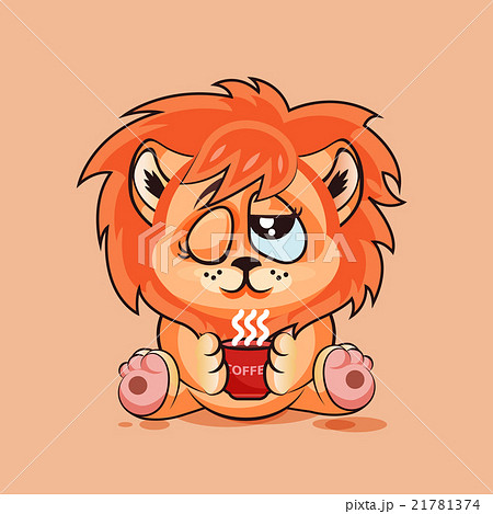 Lion cub Good morning 21781374