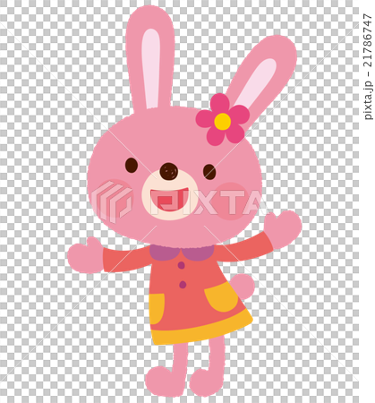 うさぎ　キャラクター 21786747