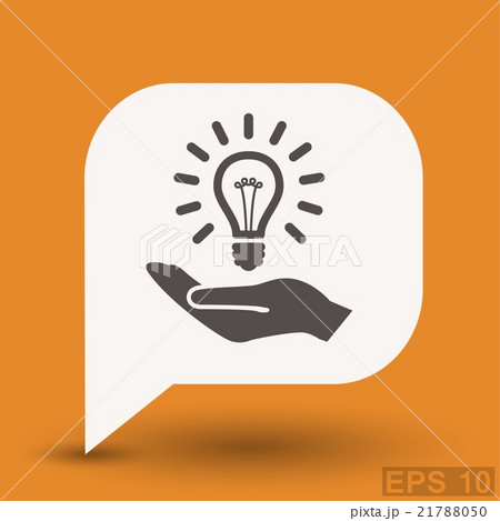 Pictograph of light bulb 21788050