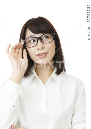 メガネの女性 メガネの女性 21788232