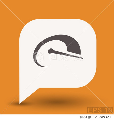 Pictograph of speedometer Pictograph of speedometer 21789321