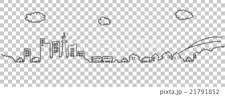 街並みのイラスト 21791852