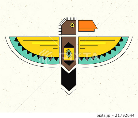 Linear Logo Thunderbird のイラスト素材