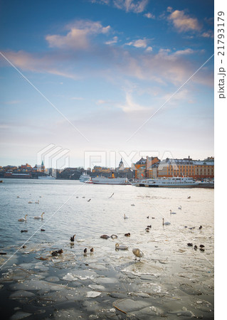 A view of Stockholm's gamla stan region 21793179