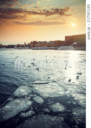 A view of Stockholm's gamla stan region 21793180