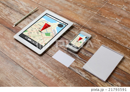 close up of notebook, tablet pc and smartphone close up of notebook, tablet pc and smartphone 21793591