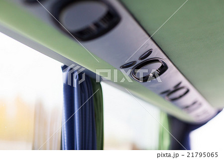 close up of travel bus speakers close up of travel bus speakers 21795065