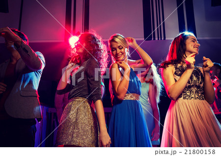 smiling friends dancing in club smiling friends dancing in club 21800158