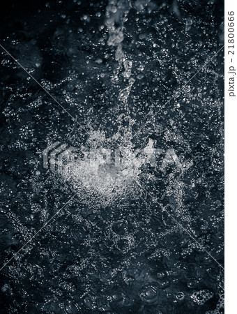 close up water drops in a blurred background color 21800666