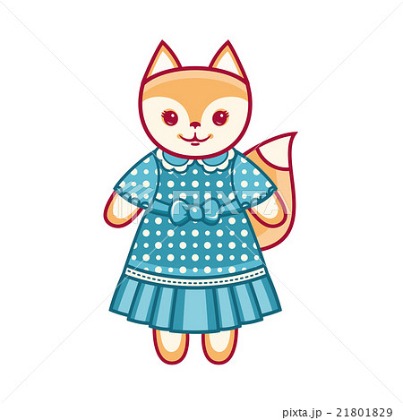 Cute fox. 21801829