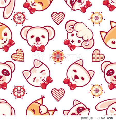 Animal. Seamless pattern. 21801896
