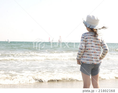 海と女の子 21802168