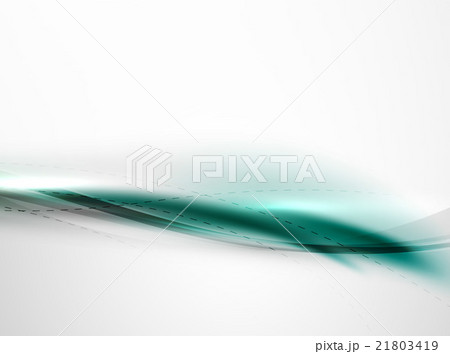 Rainbow color glossy silk elegant wave 21803419