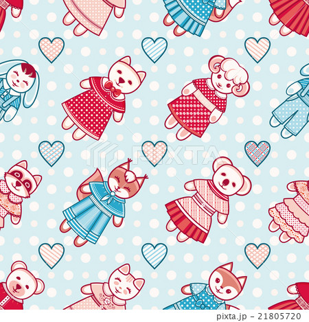 Animal. Seamless pattern.  21805720