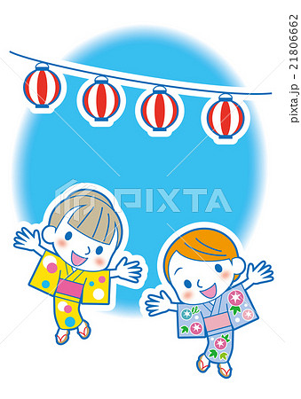 夏祭り　浴衣の大和撫子 21806662