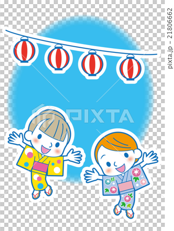 夏祭り　浴衣の大和撫子 21806662