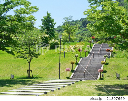 善通寺市五岳の里 市民集いの丘公園の写真素材