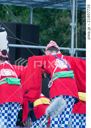 土佐の夏　よさこい祭りは楽しい　よさこい２０１５　前夜祭　高知中央公園 21807726