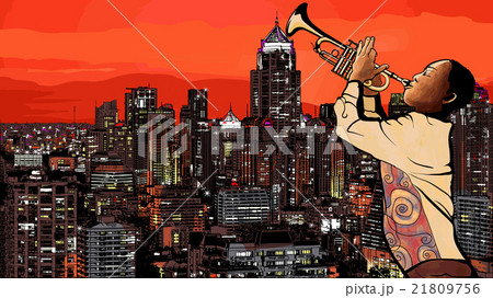 Trumpet player Trumpet player 21809756