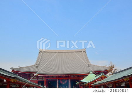 浅草の浅草寺宝蔵門 21810814