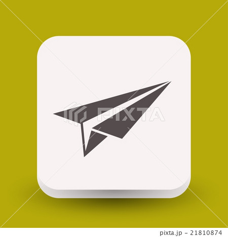 Pictograph of airplane Pictograph of airplane 21810874