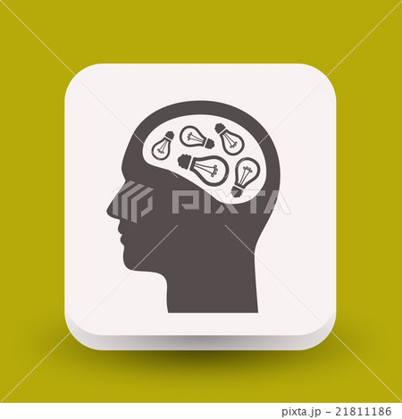 Pictograph of bulb concept 21811186