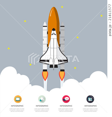 Modern infographic for business startup 21811577