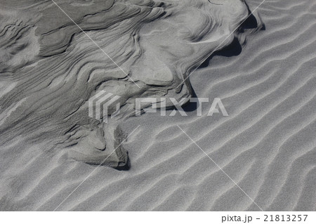 Little sand dunes shaped by wind 21813257