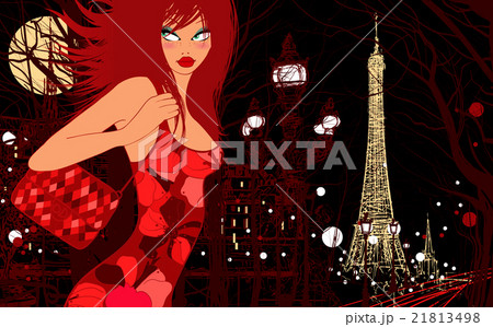 woman in Paris 21813498