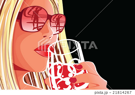 girl looking a man on the beach 21814267