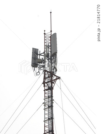Telephone pole with a white background Telephone pole with a white background 21814770