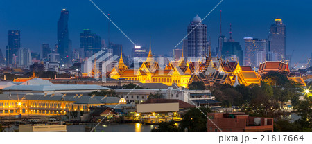 Royal grand palace in Bangkok, Asia Thailand 21817664