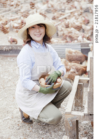 養鶏　女性 21817956