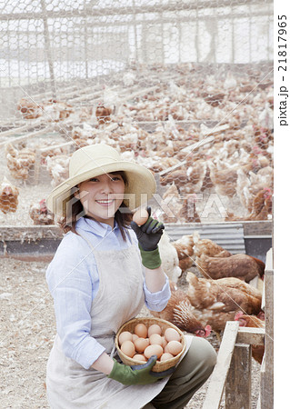 養鶏　女性 21817965