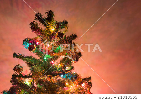 christmas background, christmas tree decorated 21818505