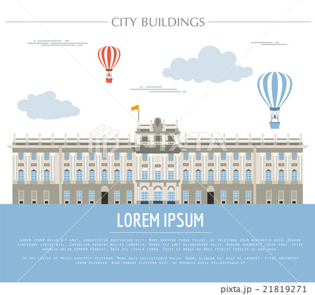 City buildings graphic. Royal Palace Madrid. City buildings graphic. Royal Palace Madrid. 21819271