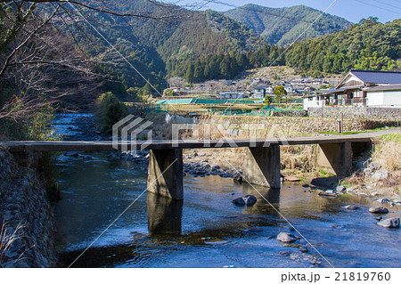 高知県四万十町 サワタリ沈下橋 高知県四万十町 サワタリ沈下橋 21819760