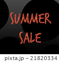 Hot summer sale design template. Red and Black 21820334