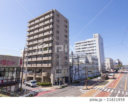 名古屋市街並み 芳野一丁目 交差点 敷島製パン本社工場 名古屋市街並み 芳野一丁目 交差点 敷島製パン本社工場 21821956