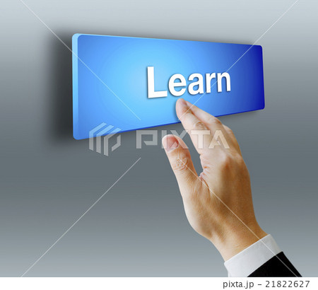 ボタンを押すビジネスマン（覚える） 21822627