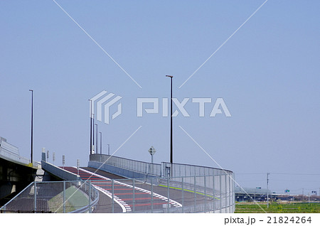 圏央道 菖蒲pa 内回り入口 Bの写真素材