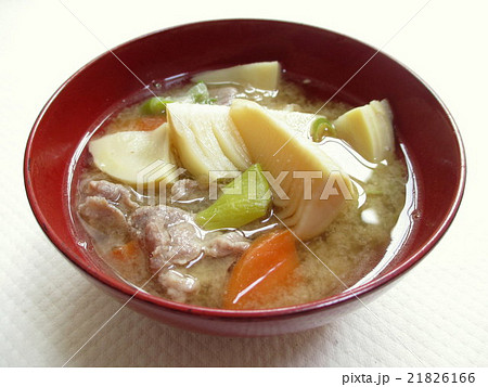 たけのこのお味噌汁 21826166