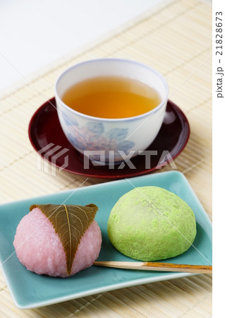 桜餅と鶯餅 21828673