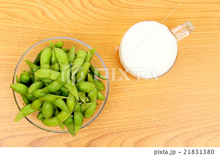 枝豆と生ビール 21831380
