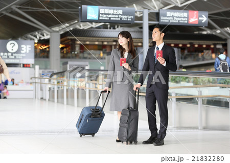 空港　ビジネス　イメージ　 21832280