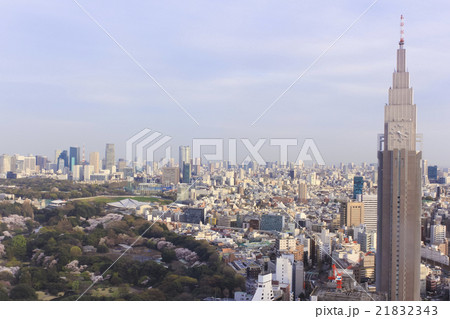 東京眺望 桜の頃 東京眺望 桜の頃 21832343